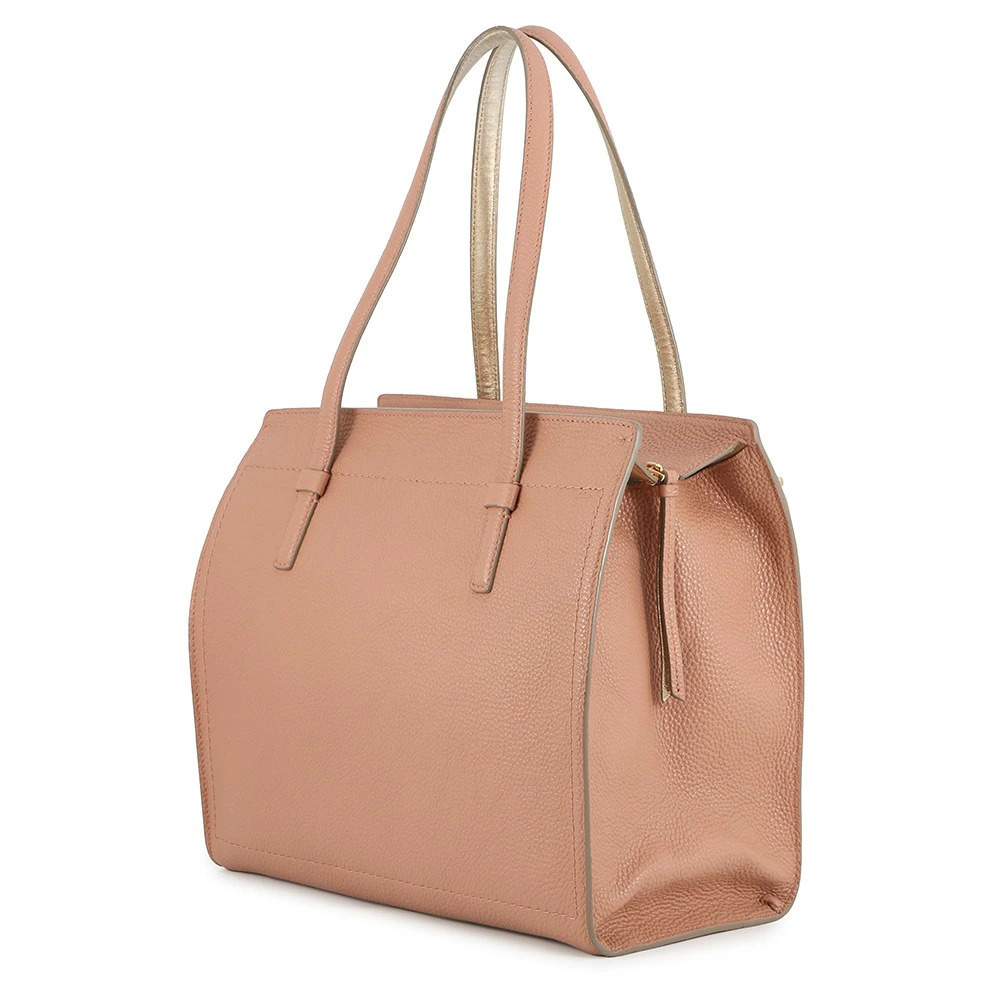 Salvatore Ferragamo Amy Tote Bag Leather Gancini Black